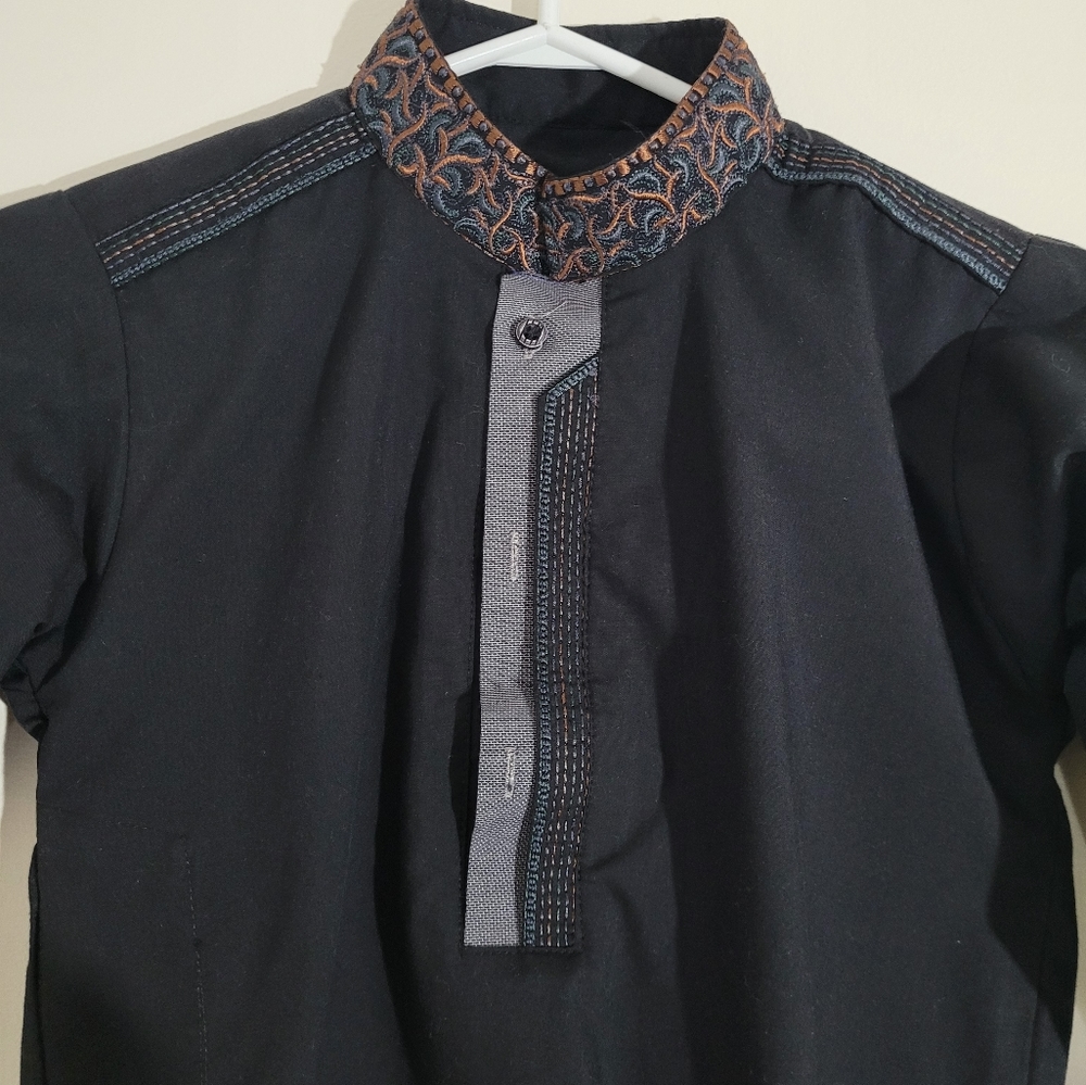 Samson -- Black Kids Pakistani Shalwar Kameez